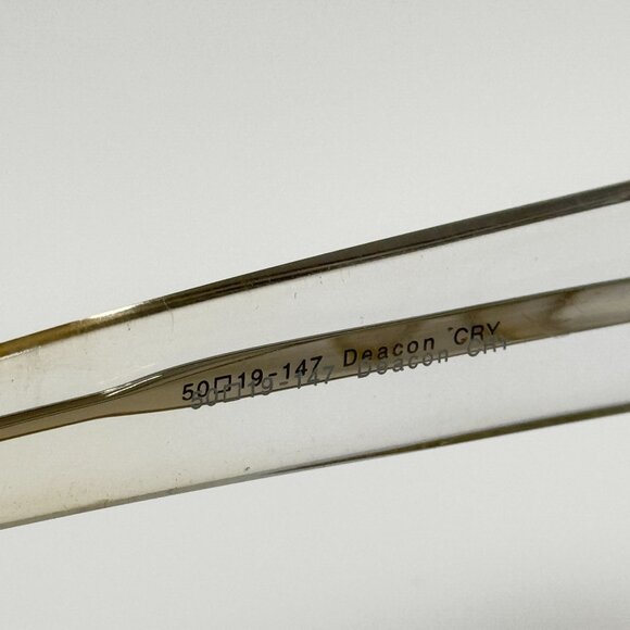 Oliver Peoples Eyeglasses Eye Glasses Frames Deacon CRY 50-19-147 - Picture 6 of 6